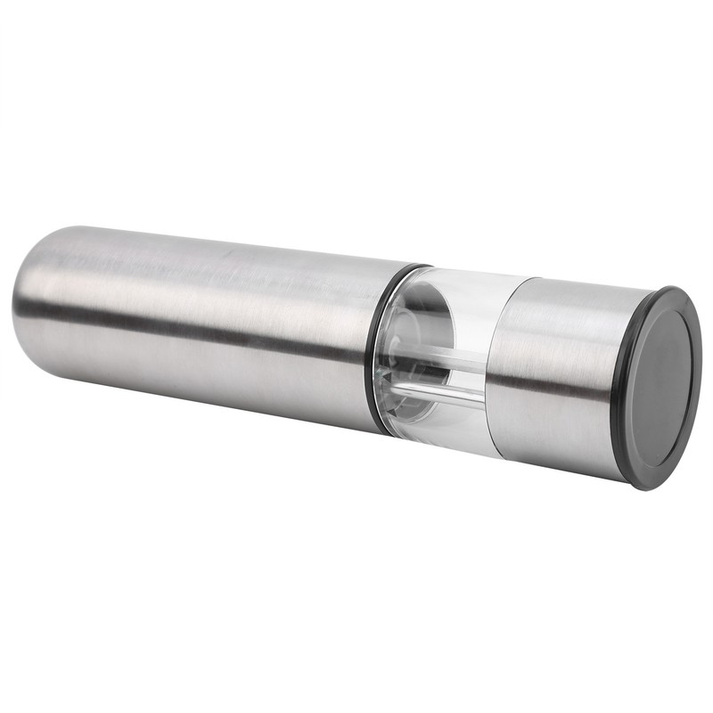 Electric Salt Pepper Grinder Stainless Steel Automatic Battery Operated Spice