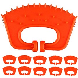 TIHOOD 10PCS Calf Weaner Cattle Cow Weaning Tool Farm Livestock Bovine Nose Clip Milking Stop