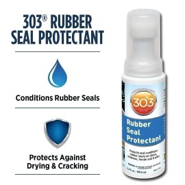303 Products Rubber Seal Protectant – Windows, Hoods, Trunks, Rejuvenates...