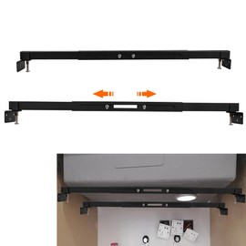 YZZHAJ Adjustable Undermount Sink Brackets, Heavy Duty Undermount Sink Repair Kit Help Fix Sinking Sinks,Horizontal Install for Undermount Kitchen Sink Brackets