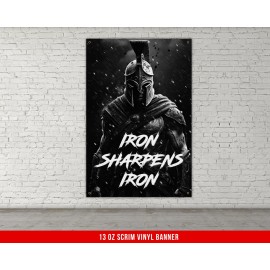 Warpathic Workout Room Banner - Motivational Gym Decor - Fitness Wall Art - 60 X 100