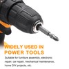 HARFINGTON Magnetic Double Ended Screwdriver Bit 6mm PH2/SL6 2.56" Length