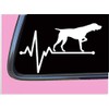 German Shorthair Lifeline TP 247 vinyl 8" Decal Sticker shorthaired