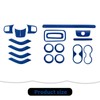 RT-TCZ Interior Trim Kit Cover Center Console Decoration Accessories Compatible