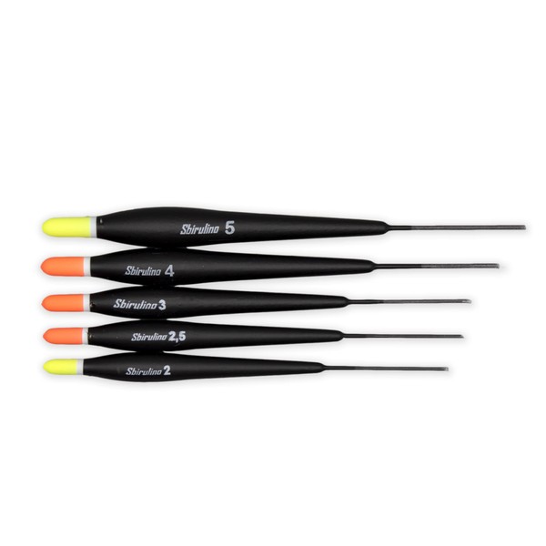 Sbirulino® Set of 5 Floats for Fishing on the Trade,