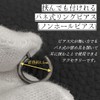 Akusetia Spring Type Ring, Earrings, Single Ear, Metal Black, Black,