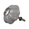 61909 Furniture Knob 5 cm Grey