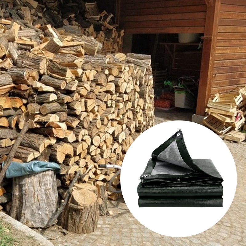 Tarpaulin Waterproof Heavy Duty Sheet 2m X 2m Tear Resistant