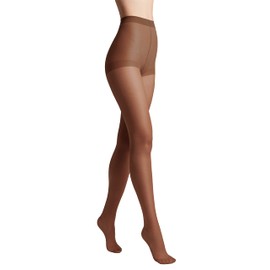 Conte Tights Classic Comfort Sheer Pantyhose Solo 40 Den, Brown (Mocco), Medium