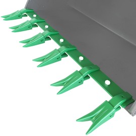 GarveeLife Bucket Tooth Bar,Steel Heavy-Duty Bucket Teeth Bar for Sub-Compact Tractor, 4560 Lbs Load-Bearing, Fits Bucket Cutting Edges Sized 1/2" or Less with No Drilling Required (Green, 46")