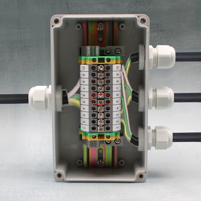 DIYCUT Junction Box Waterproof IP66, 155 x 90 x 60