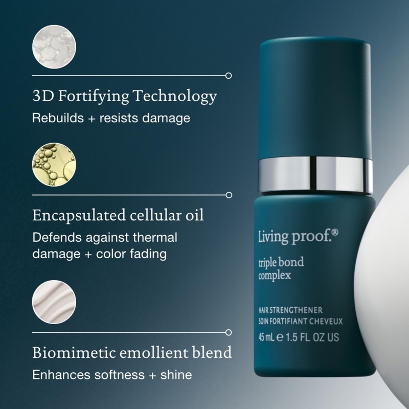 Living proof Living proof Triple Bond Complex Leave-In Treatment and