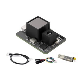 WayPonDEV TFS20-L UART IIC 20m Lidar Sensor Scanner, 20m Scanning Distance Ranging Module, Single-Point Micro Lidar Scanner for UAV Drones Vehicle Robots Obstacle Avoidance