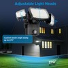 Olafus 80W Plug in Flood Lights Dusk to Dawn Outdoor