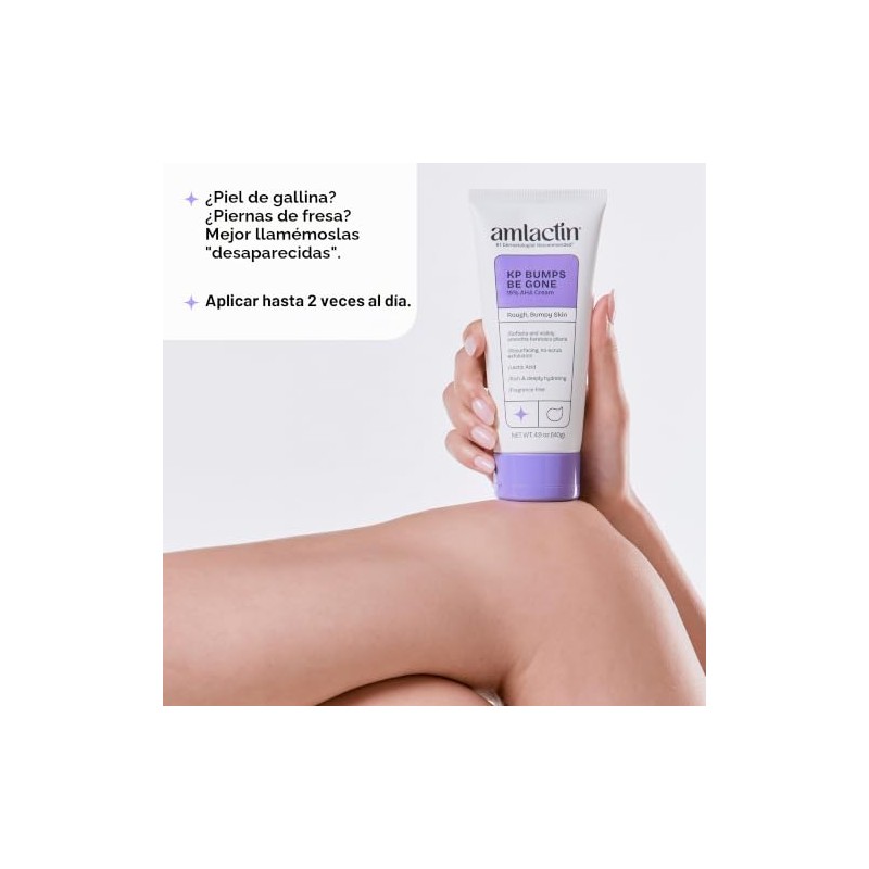 Crema humectante para queratosis pilaris KP Bumps Be Gone de