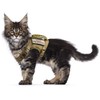 Tactical Cat Harness for Walking Escape Proof, Soft Mesh Adjustable