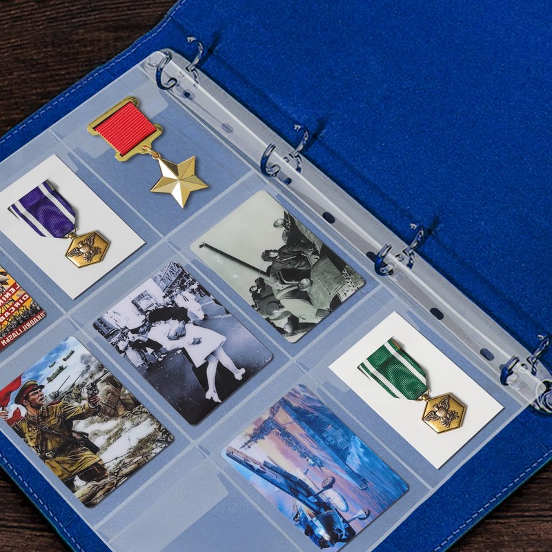 Uncle Paul Coin Collecting Pages 5 Sheets 9 Pockets Standard