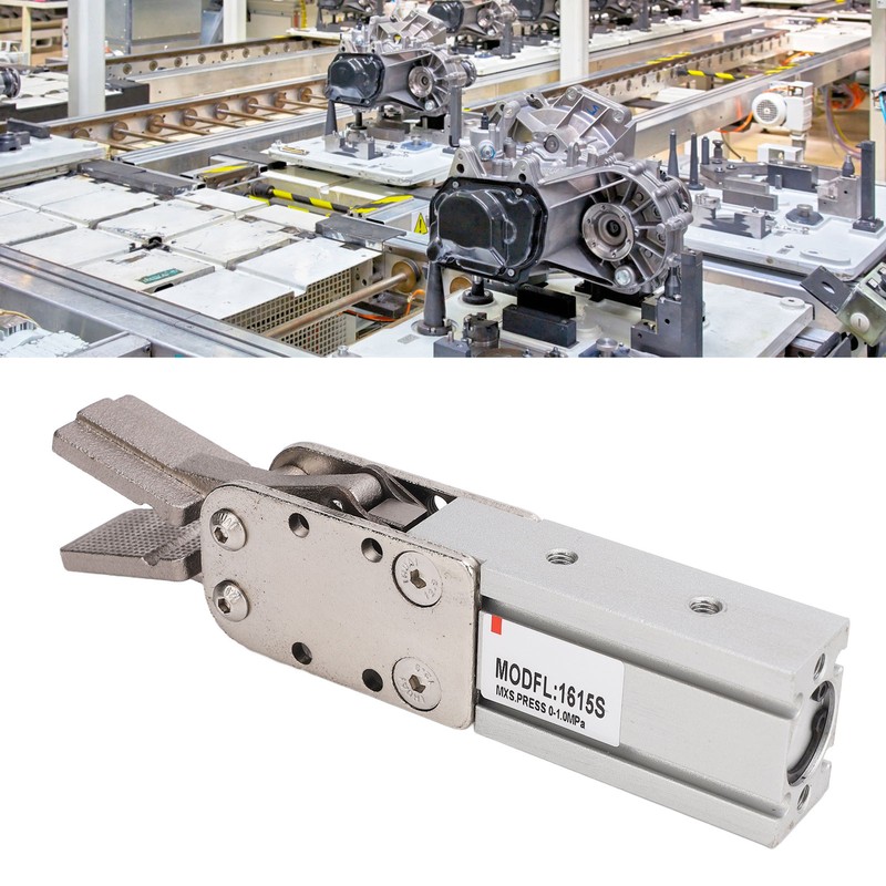 Air Gripper Pneumatic Cylinder 16mm Stroke Single Acting Carbide Pneumatic
