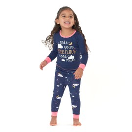 Gerber Baby Girls' 4-Piece Pajama Set, Dreams