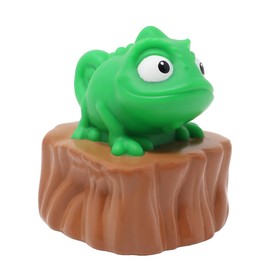 Fisher-Price Replacement Part for Collectible Little People Musical Dancing Palace Castle X6031 - Replacement Green Chameleon Pascal Sitting on an Stump Figure