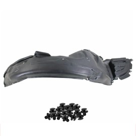 Parts N Go Fender Liner w/Clips For 2010-2014 Subaru Legacy Front Right Passenger Side SU1249121 59120AJ00A