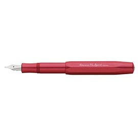 Kaweco AL Sport Fountain Pen | Deep Red (Fine Nib)