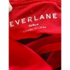 Everlane Bikini Top Women Large Red The Triangle V Neck