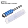 HARFINGTON 2pcs Flush Trim Router Bit 6mm Shank 1/2" Dia