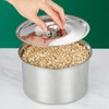 Stainless Steel Seasoning Bottle Large Capacity Multifunctional Seasoning Jar Container