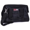 SpeedStrap Black Canvas Storage Tool Bag with Pockets and Carry
