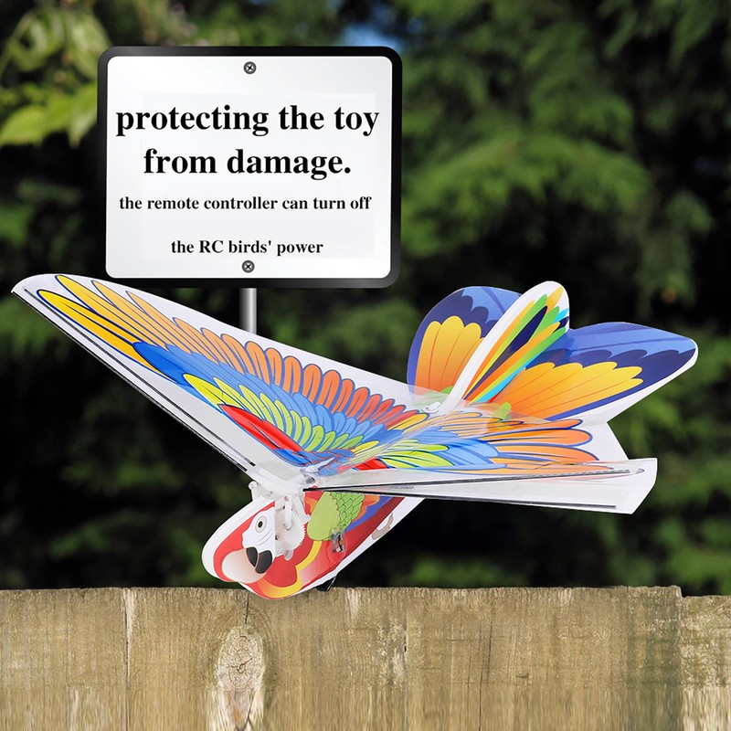 Flying RC Birds Eagle Parrot Kids Children Remote Control Bird