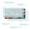 TUOKING 24-Pack Peel and Stick Wall Stickers Waterproof PVC Wallpaper