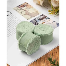 AOKSUNOVA Ribbon Pink Wedding Gift Ribbon 2.5 cm x 18.9 m Chiffon Ribbon Fabric Ribbon Chiffon Ribbon