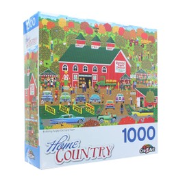 Home Country 1000 Piece Jigsaw Puzzle - Bobbing Apple Orchard Farm