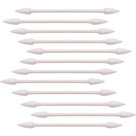 1000pcs Precision Tip Cotton Swabs for Makeup, Bamboo Sticks and Double Pointed