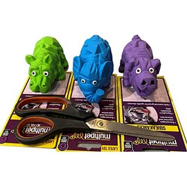 Multipet Origami Mini Dog Toy Bundle Color:Origami Mini Assorted Set of 3