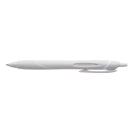 Mitsubishi Pencil Jet Stream Permanent Ballpoint Pens, 10 Pieces, 0.38, Light Gray, Easy to Write, SXN15038.37 10P