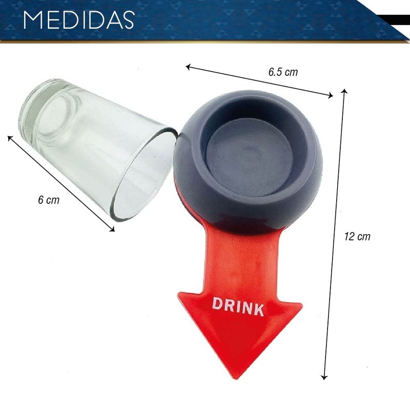 CHIC-FANTASY Spin Shot Juego De Beber Ruleta De Bebidas Bebe