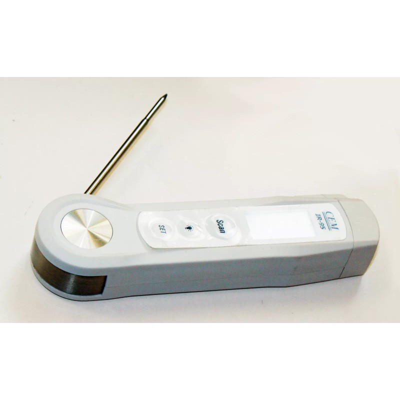 Ruby Electronics CEM IR-95 2-in-1 Professional LCD Food Safety IR
