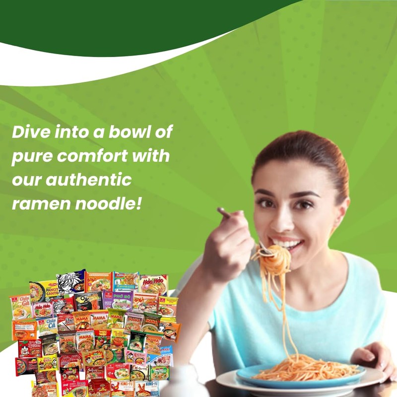 HCG Asian Noodles Variety Pack of 12 Instant Ramen Noodles