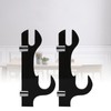 Wall Mounted Sword Stand Storage Rack Acrylic Display Holder Organizer