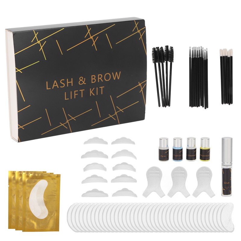 Lash Brow Perming Kit Long Lasting Skin Friendly EyeLash Curling