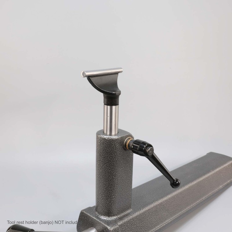 Hurricane Turning Tools, 4" Tool Rest with Hardened Steel Rod
