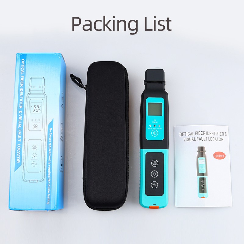 Optical Fiber Signal Identification Device with 10mw Red Light Source