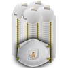 3M 3M 8511 Particulate Disposable Respirator, N95, Pack of 80,