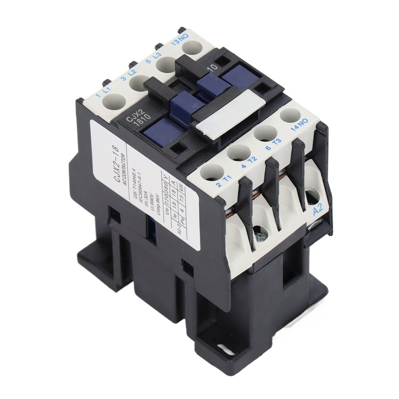220V 18A AC Contactor Normally Open Electric Contactor Silver Alloy