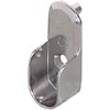 Elef 30" Polished Chrome Closet Rod Oval with End Supports