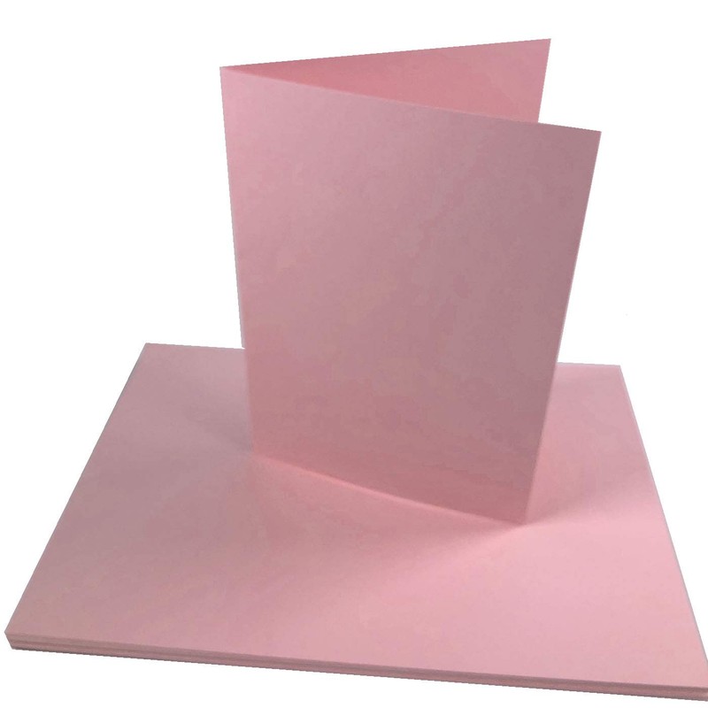 A4 Pale Pink Card Paper Printer - 160gsm 40 Sheets