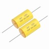MECCANIXITY 2Pcs 12uf Frequency Divider Capacitor, 250V Axial Audio Speaker