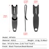 TONIFE EDC Pocket Clip, Multipurpose Clip, Keychain, Wallet Clip and